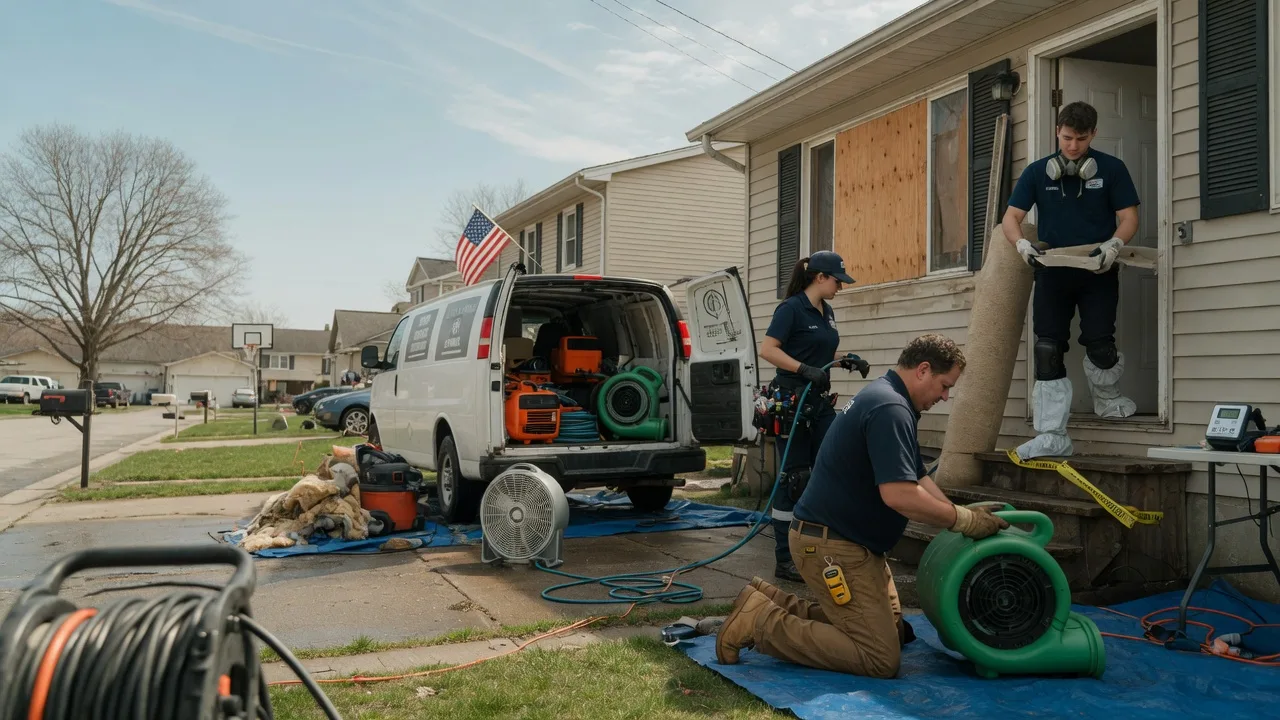 Water Damage Restoration in Bacova, VA near me